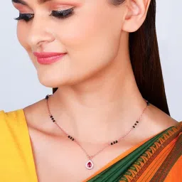 giva Women Sterling Silver Rose Gold-Plated Pendant image 1