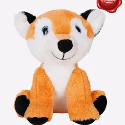fuzzbuzz Sitting Glitter Eye Soft Toy image 1