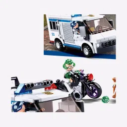 sluban Escort Vehicle Plastic Building Block image 1