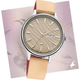 fastrack Women Ruffles Analogue Watch - NS6207SL02 image 1