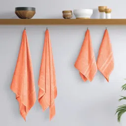 home expressions usa Set of 4 350 GSM Towels image 1