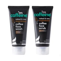 Mcaffeine Exfoliating Face Wash & Face Scrub Combo image 1