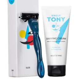 uncle tony Shaving Sets Blue Grooming Kit image 1
