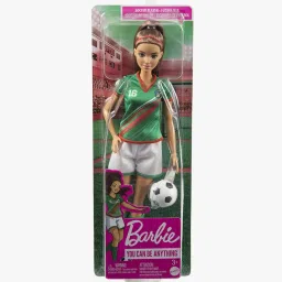 barbie Plastic Soccer Doll image 1