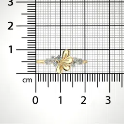 valanova Women Sterling Silver Gold-Plated Lab Grown Diamond Ring image 3