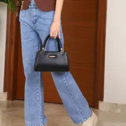 Shein Full Length Fixed Waist Pleated Stone Wash Jeans-picture-17