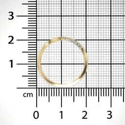 valanova Women Sterling Silver Gold-Plated Lab Grown Diamond-Studded Ring image 2