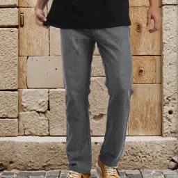 Shein Full Length Fixed Waist Light Wash Jeans image 1