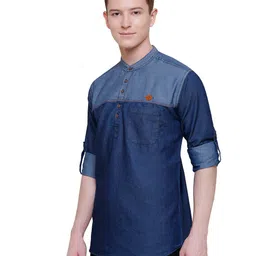 kuons avenue Tailored Fit Short Kurta with Patch Pocket image 2