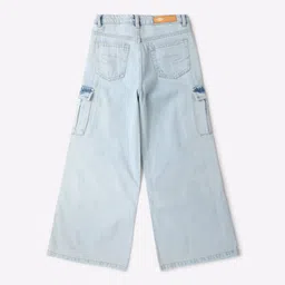 lee cooper Heavy-Wash Distressed Cotton Jeans image 2