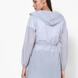 teamspirit Zip-Front Longline Hooded Jacket image 2