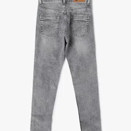 lee cooper Boys Heavily Washed Skinny Fit Jeans image 2