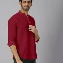 zombom Men Short Kurta image 2
