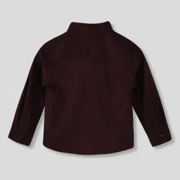 wotnot by azorte Satin Party Wear Full Sleeve Shirt with Bow image 2