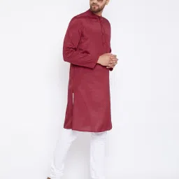 even Long Kurta with Patch Pocket image 2