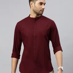 british club Men Slim Fit Cotton Shirt image 2