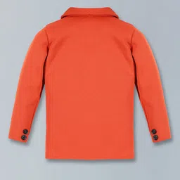 3pin Single-Breasted Coat With Button Closure image 2