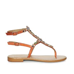 saint g Women Embellished T-Strap Sandals image 2