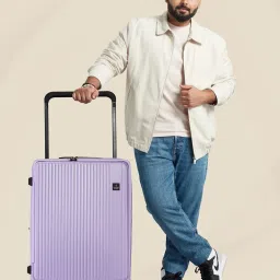 nasher miles Striped Hardbody Small Trolley image 2