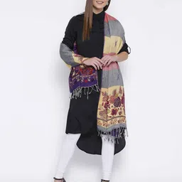 weavers villa Abstract Stole image 2