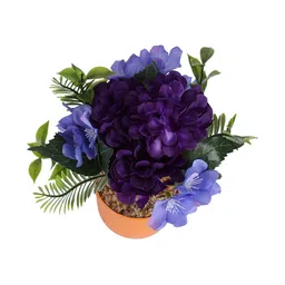 kuber industries Artificial Floral Plant with Pot image 2