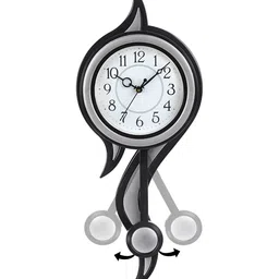 attractionz Analogue Wall Clock with Pendulum image 2