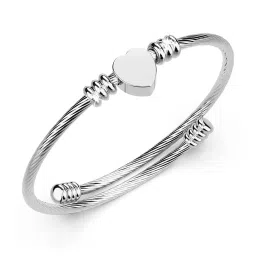thrillz Women Silver-Plated Cuff Bracelet image 2