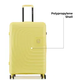 nasher miles Set of 2 Striped Luggage Bags with 360 Degree Rotating Wheel image 2