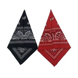 aadikart Pack of 2 Men Paisley Print Bandanas image 2