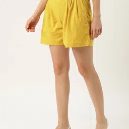 molcha by babita singh City Shorts with Insert Pockets image 2
