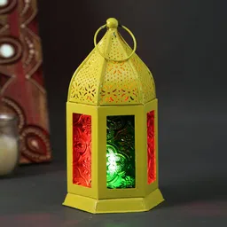 aapno rajasthan Glass Lighting Morrocan Lantern image 2