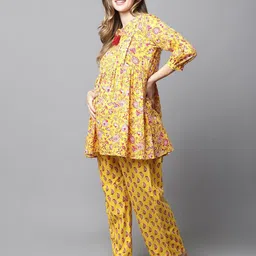 secret wish Floral Print Top & Pants Set image 2