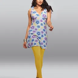 lyra Women Ankle-Length Leggings with Elasticated Waist image 2