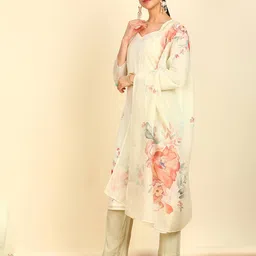 soch Women 3-Piece Unstitched Dress Material image 2