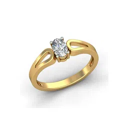 avsar Women Yellow Gold Usha Ring image 2