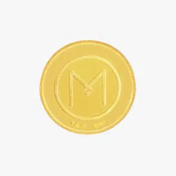 malabar gold & diamonds 22K 916 1 gm Laxmi Gold Coin image 2