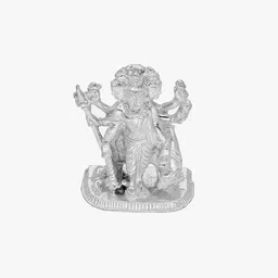 srijagdamba pearls dealer 800 Silver Vishnu Idol image 2