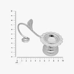 srijagdamba pearls dealer 800 Silver Aarti Stand image 2