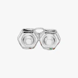 srijagdamba pearls dealer 800 Silver Sindoor Holder image 2