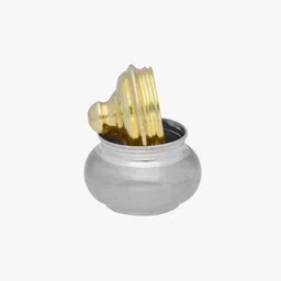 srijagdamba pearls dealer 800 Silver Sindoor Box image 2