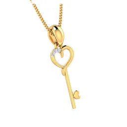 kuberbox Key & Heart Pendant image 2