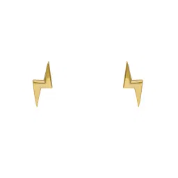 giva 925 Sterling Silver Lightning Bolt Stud Earrings image 2