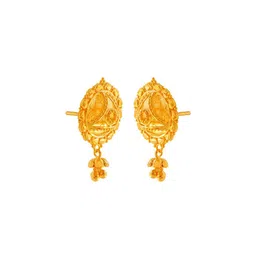 p.c. chandra jewellers Yellow Gold Drop Earrings image 2