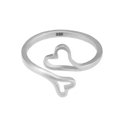 giva Sterling Silver Heart Ring image 2