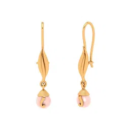 p.c. chandra jewellers Yellow Gold Drop Earrings image 2