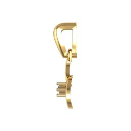 avsar Yellow Gold Diamond-Studded Jevika Pendant image 2