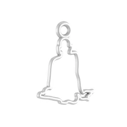 akshat sapphire Sterling Silver Swami Samarth Pendant image 2