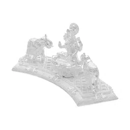 srijagdamba pearls dealer Silver Lord Lakshmi Idol image 2