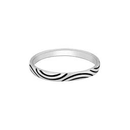 giva Women Sterling Silver Band Ring image 2