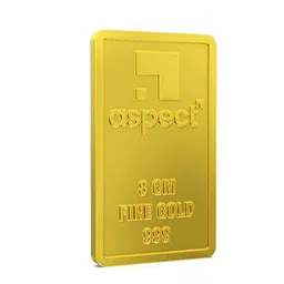 aspect bullion refinery Yellow Gold Love Forever Bar image 2